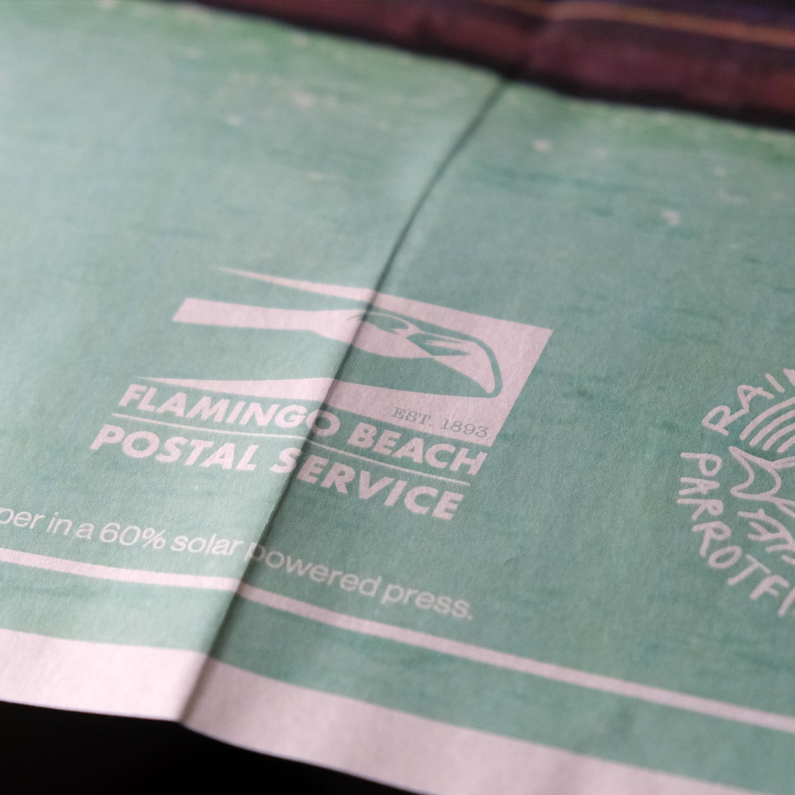 Beach Sounds Cassette Tape & Newsprint Poster - Image 7